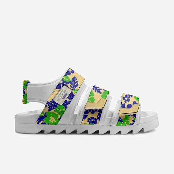 FEAROFGODZ TRIPLE STRIPES LUXURY SANDAL By Chukumela main image 7